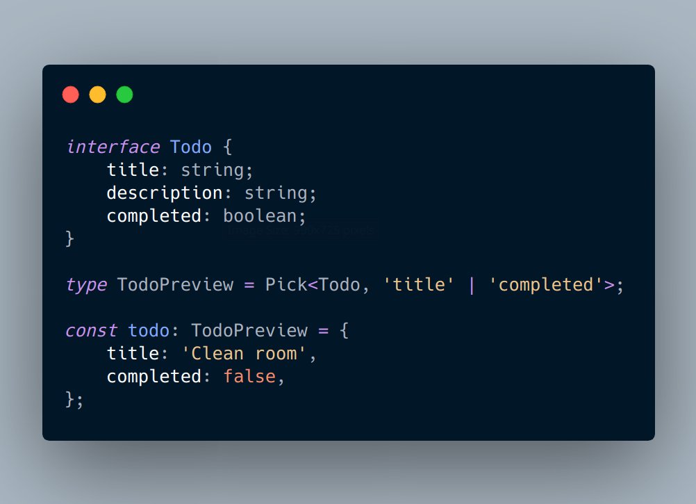 CodeHiveTeam's tweet image. ✂️🛠 Simplify your TypeScript interfaces with Pick &amp;amp; Omit! 👉 Use Pick to cherry-pick properties &amp;amp; Omit to exclude what you don&apos;t need. Streamline your types and keep your code clean. 🧼 #TypeScript #DevTools #CleanCode #CodeHive #CodeHiveTeam
