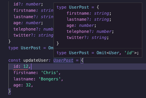 CodeHiveTeam's tweet image. ✂️🛠 Simplify your TypeScript interfaces with Pick &amp;amp; Omit! 👉 Use Pick to cherry-pick properties &amp;amp; Omit to exclude what you don&apos;t need. Streamline your types and keep your code clean. 🧼 #TypeScript #DevTools #CleanCode #CodeHive #CodeHiveTeam