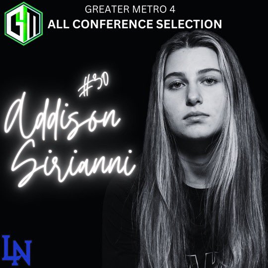 ‼️All-Conference Selection‼️ Congratulations @AdSir07 for being selected to the GM4 All-Conference Team! @LKNAthletics @LNHS_Athletics @Gm4Sports @charlottepreps @Mindy_McCarthy3 @CghrMedia @BallHerHoopsCLT @langstonwertzjr @TheOneRC @camwillsports