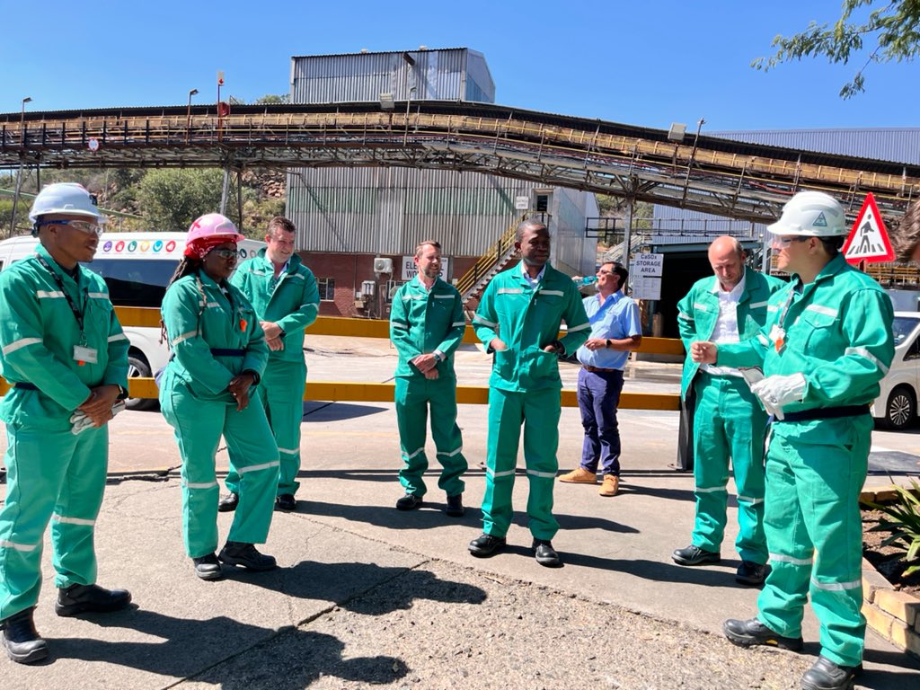 Many of the minerals that are core to the green energy transition can be found in South Africa, and it’s essential for companies to extract them responsibly. At the @SIBSTILL mining operation, I saw the people, systems, and investments powering the clean energy supply chain.