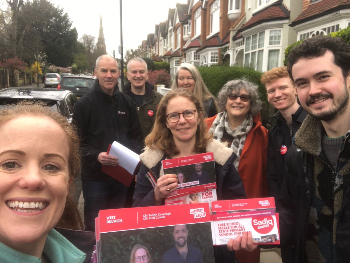 Thanks for the good conversations on Trinity Rise and Brockwell Park Gardens doorsteps this morning.