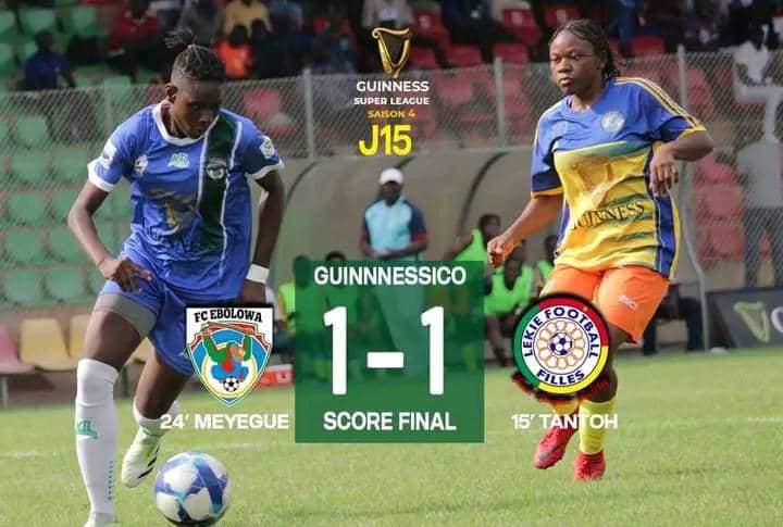 #LekFceDay15 
#RN07
Hier nous avons raté l'occasion de prendre la tête du championnat en faisant match Nul ( 1-1) face à une solide équipe de <a href="/FCEbolowa/">FC Ebolowa</a> .
Le combat continue et je promet de donner le titre à ma famille <a href="/lekiefootball/">LEKIE FOOTBALL FILLES Officiel</a> cette saison