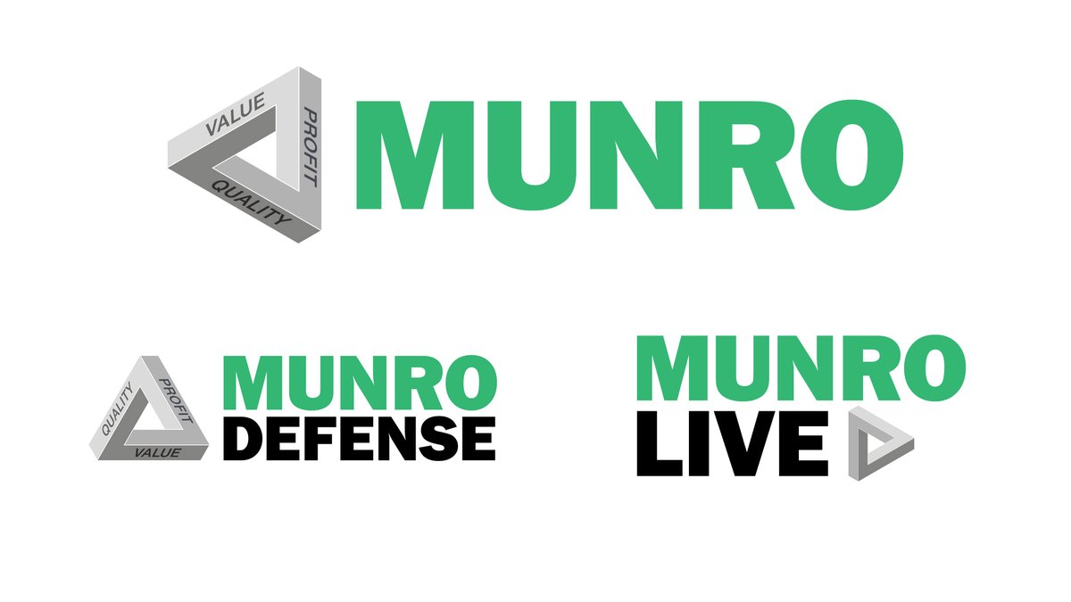 We've been working behind the scenes on rebranding Munro to create a more cohesive message. Here are our new logos and we hope to have our new website up and running soon as well!