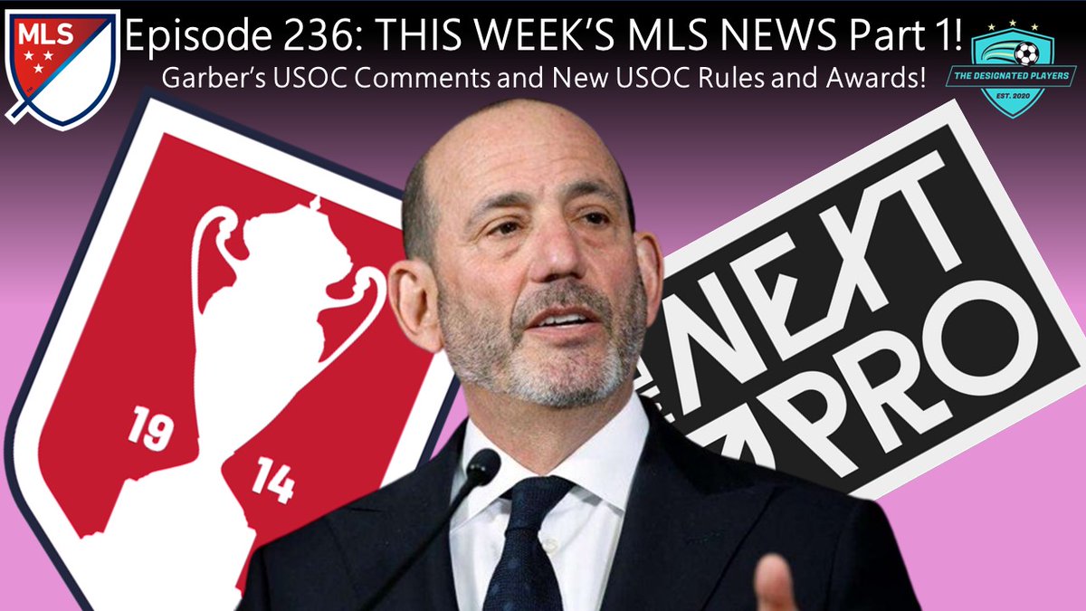 Episode 236 is LIVE! The guys get together to discuss

~ Garber's #USOC comments, which were correct and which were just plain wrong
~ USOC new rules for #MLSNP sides and updated hosting fees
➕ So Much More!

Video: youtu.be/ZtohSk9LMqo
Audio: linktr.ee/thedppod