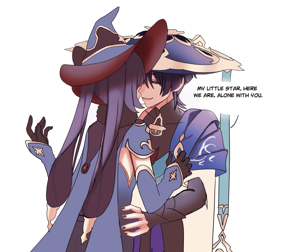by_nearreya's tweet photo. #scaramona #wandermona #原神  
My team's in the abyss.
I apologize for such a sloppy sketch!
#RaidenShogun #zhongli #zhongei https://t.co/6nFn5Gcf23