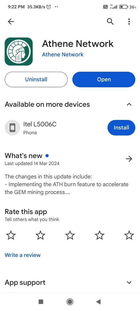 RGandhaari's tweet photo. Athene network token,,   free mining appp, earn money 
Invitation code e414f800b0c6 https://t.co/soox7SV2qy