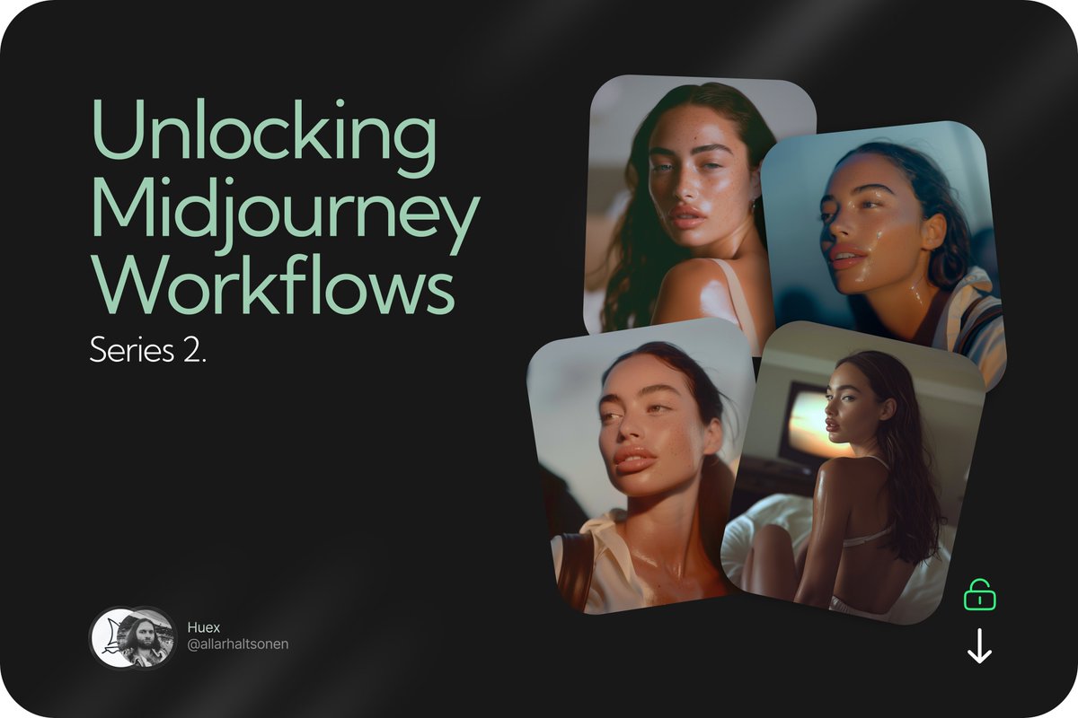 Unlocking Midjourney Workflows - Series 2 This time, I'm working with an image prompt from @ciguleva Let's dive in: