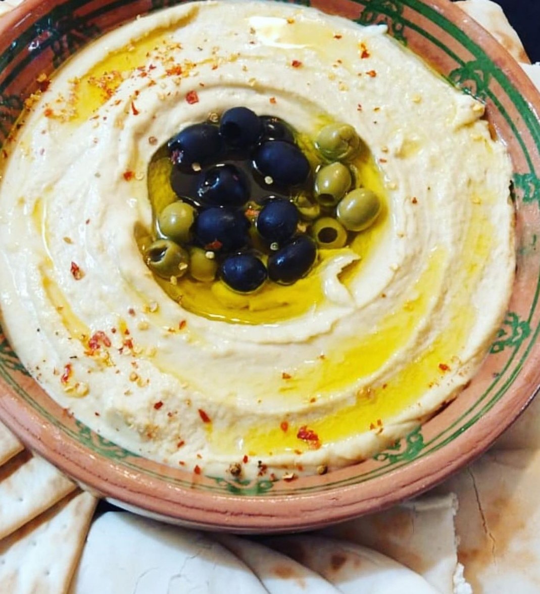 Hummus de garbanzo (garbanza) 

#food #foodie #istanfood #foodporn #foodpornography