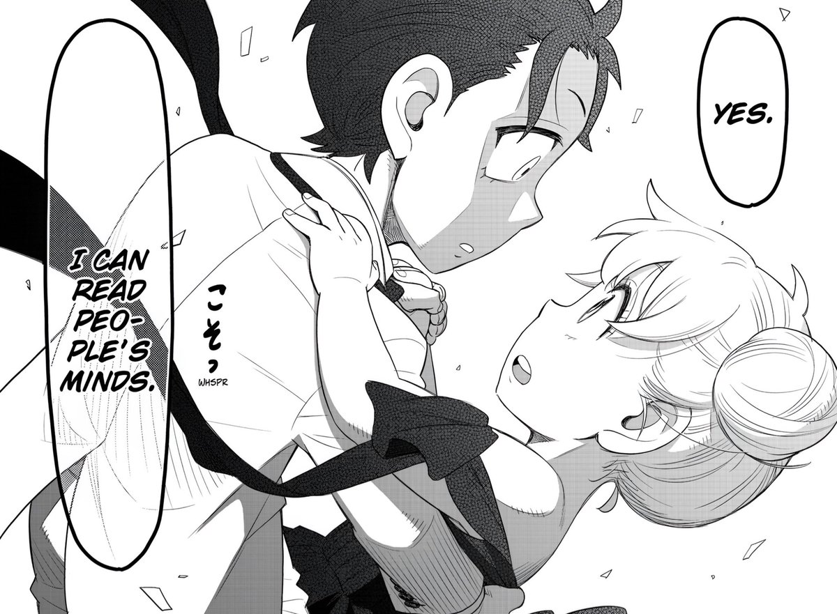 LouBuggins's tweet photo. “What, did you read my mind or something?”
“Yes. I can read people’s minds.”
#SPY_FAMILY #damianya #SpyxFamily #ダミアニャ #Ch96 https://t.co/5FDM53AlMR