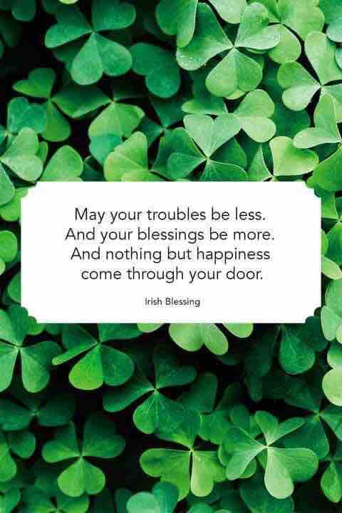 🍀🍀🍀 Happy St. Patrick’s Day 🍀🍀🍀 Sending this Irish Blessing to you 💚