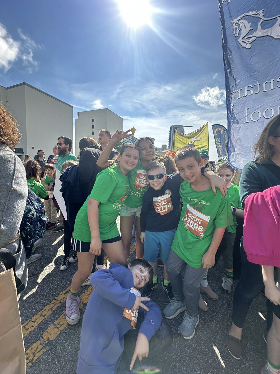 amwetmore's tweet photo. Yesterday was such a beautiful day for the ☘️ Final Mile! So proud of our @PES_Mustangs for finishing strong! @BethBianchi @Mrs_StephLopez https://t.co/KlOo3JfS9Q
