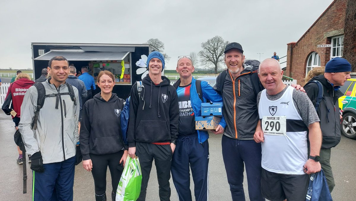 It was all smiles at the Thirsk 10 mile this morning. A small group of us made the journey all with different goals on what turned out to be perfect conditions. We were lead home by Greg Jayasuriya in an excellent 3rd place posting his first ever 10 mile time! Well done All! #MCH