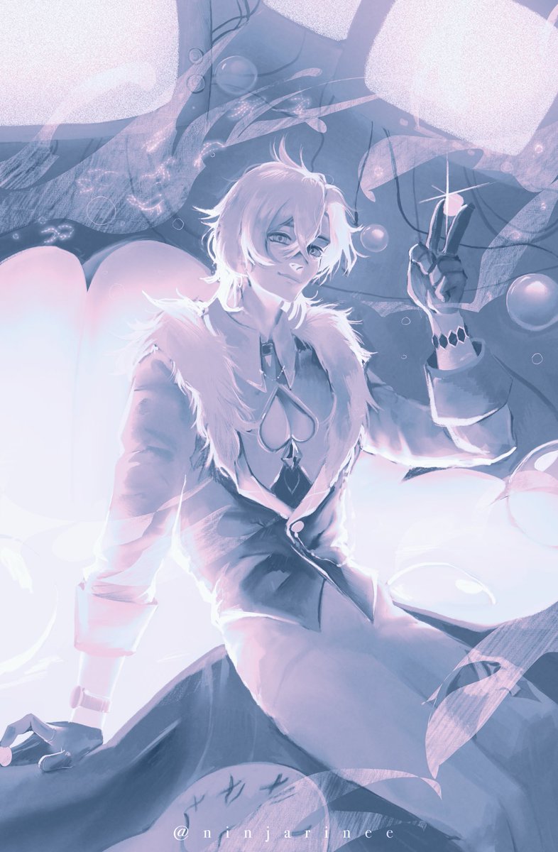 Friend, the game has already begun 

#AventurineHSR #HSR #Aventurine #fanart