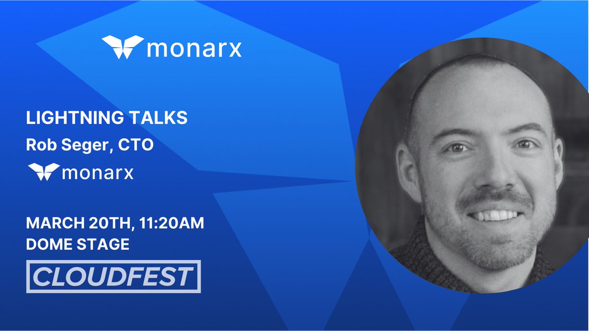Lightning strikes at @cloudfest. Join Rob Seger of @monarxsecurity as he takes stage for his 3 minutes of fame, in the fast talking, highly engaging format. Don’t blink or you’ll miss him. #flash #cybersecurity #speakswiftly #carrybigstick