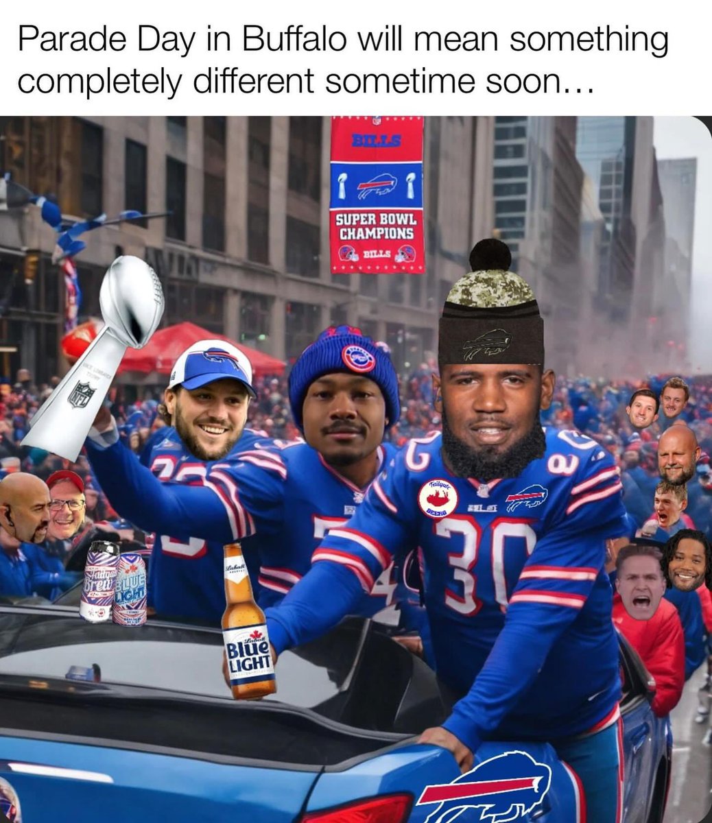 dkkeets1's tweet image. The only downtown parade I want to attend ☘️#gobills