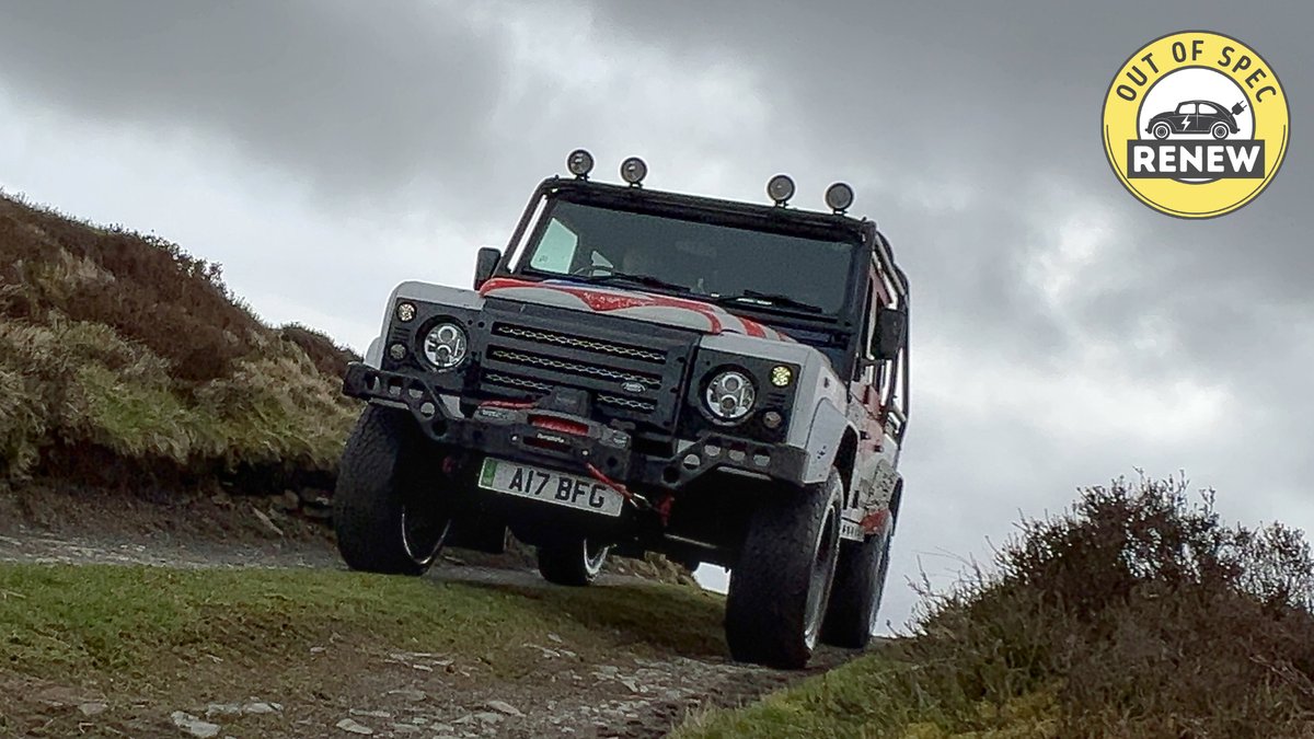 This Classic EV Land Rover Defender Conversion Is An Off-Roading Beast youtu.be/Z2jZdqeCvTw