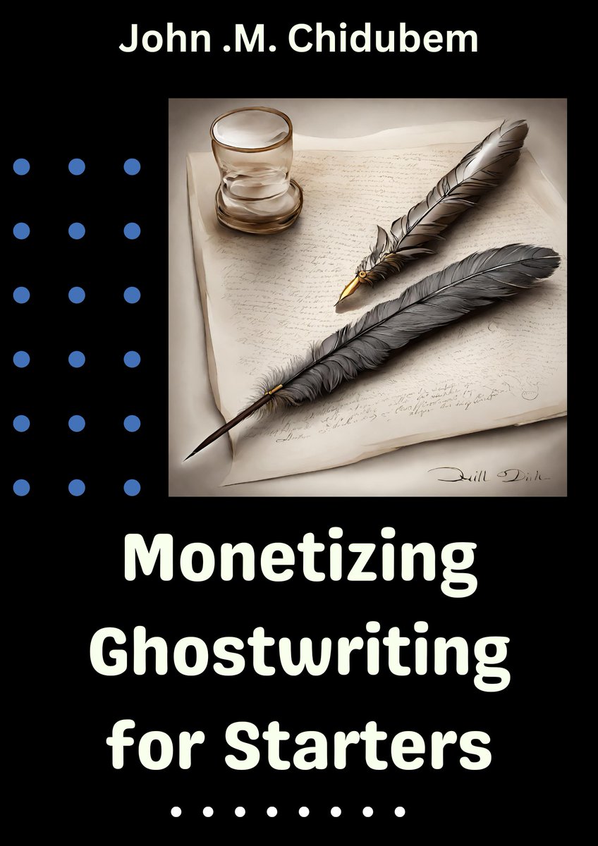 Wondering how people make money from writing for others?
This ebook teaches you:
-What Ghostwriting is
-Skills that you should cultivate to be a good one
-How to make profit from it both locally and internationally.
All for #500 for the first ten orders.
Comment 'Order' or Dm me