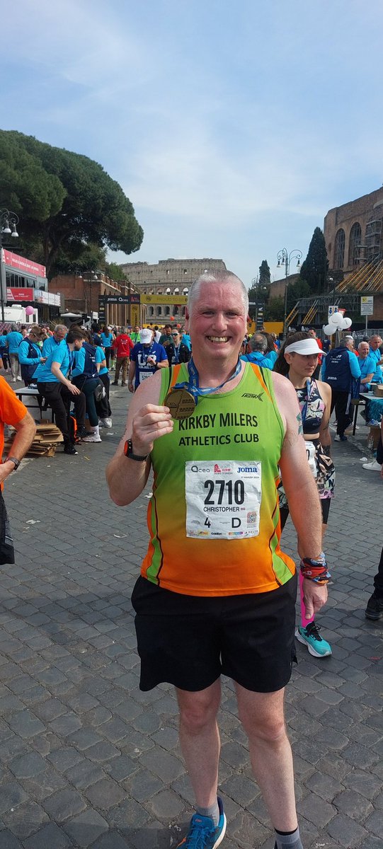 csullivan101's tweet image. Rome Marathon conquered