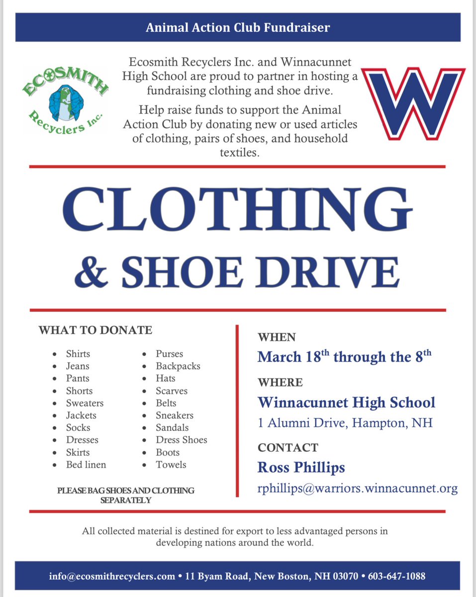 WHS (@winnacunnet) on Twitter photo 