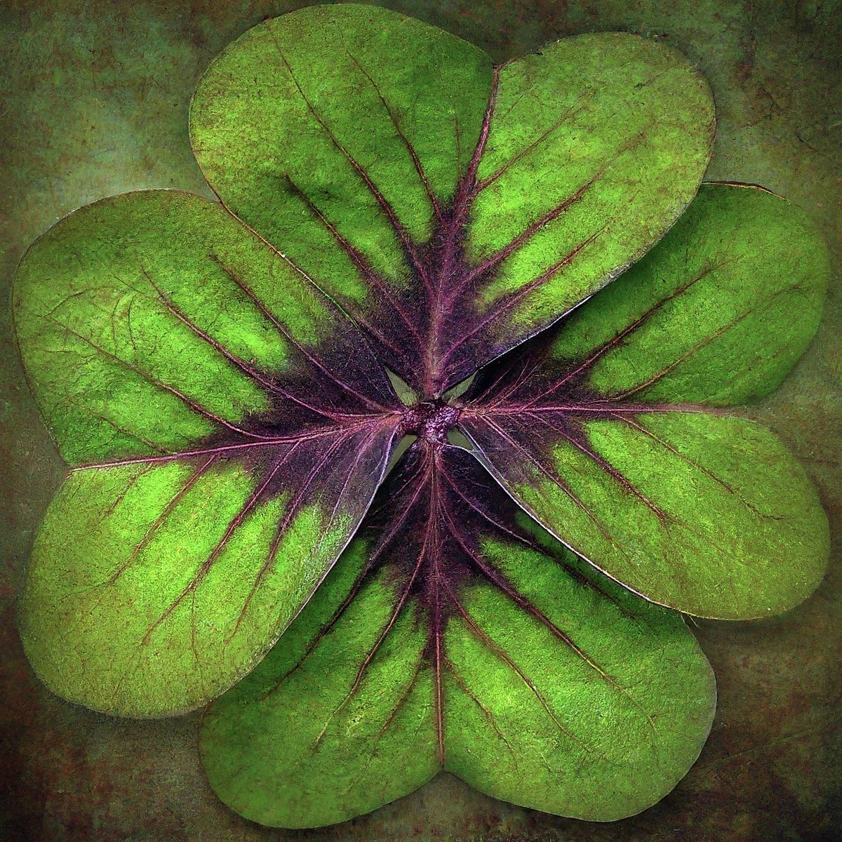 Happy St. Patrick's Day! 🍀 

#DigitalArt #FourLeafClover #StPatricksDay