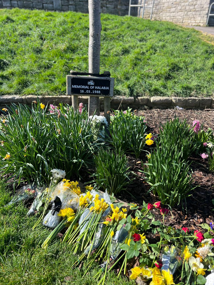 On this important day of remembrance, for all those who were killed, injured, lost their homes and livelihoods, in the atrocity that occurred on 16 March 1988 when chemical bombs were dropped on the Kurdish city of Halabja, Portsmouth people came together to pay their respects