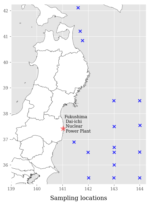 EranProject's tweet photo. Unveil the impact of treated water discharge from Fukushima Daiichi Nuclear Power Plant on surrounding oceanic environments. Our dataset of seawater samples offers invaluable insights for marine researchers and environmentalists. Dive into the data today: https://t.co/bL4RhvvQ6P https://t.co/vA7DzY77O6