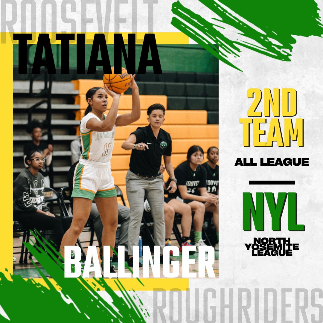 Congratulations to our senior captain Tatiana Ballinger for earning a spot on 2nd team, way to cap it off her 4 years!