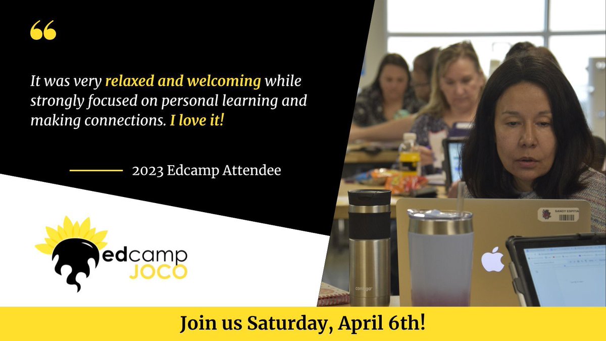 We are so excited to officially kick off registration! Register for Edcamp JOCOKS 2024 here: buff.ly/4aMCKyh #ksedchat #moedchat #kansanscan