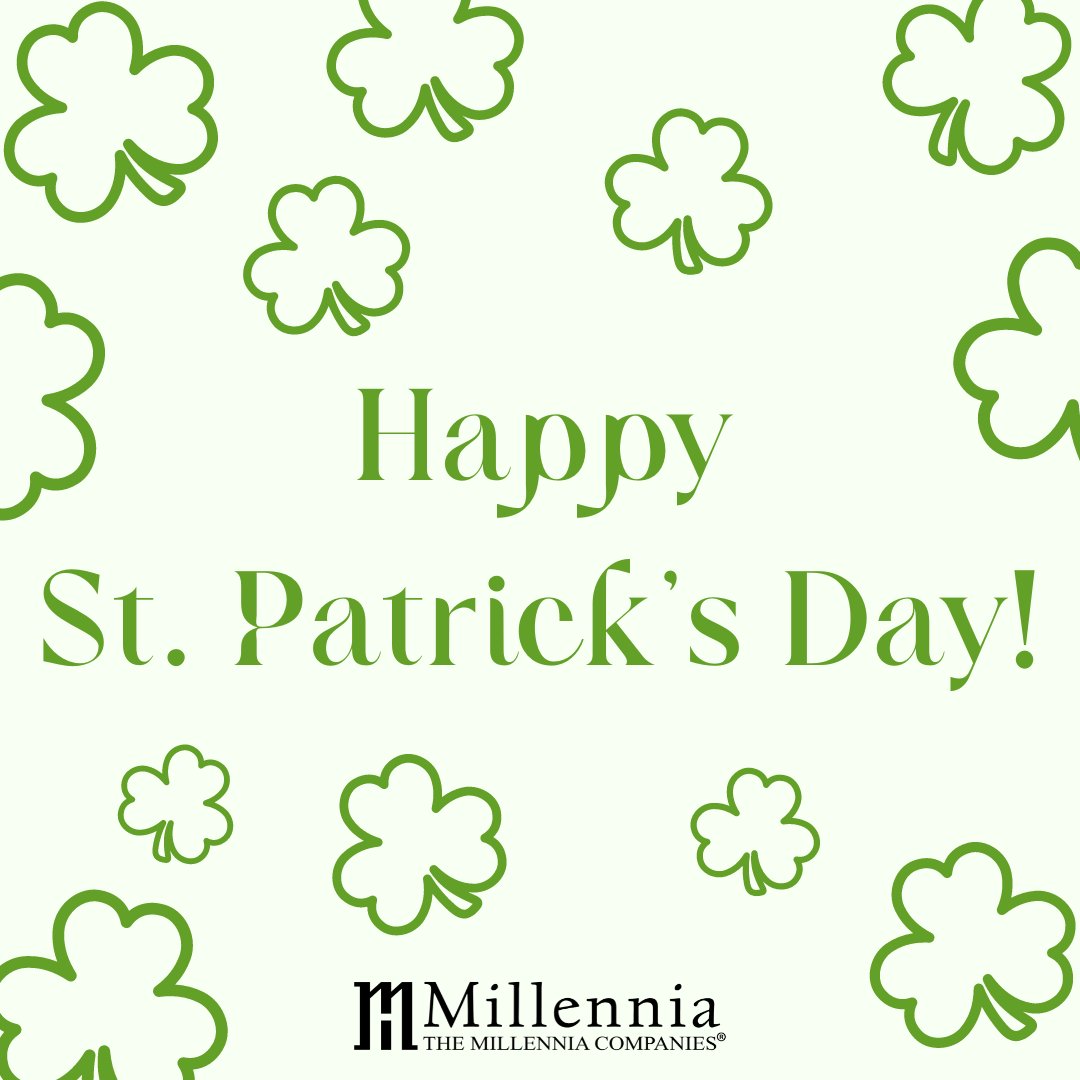 Wishing you all the luck of the Irish this St. Patrick's Day! 🌈🍀