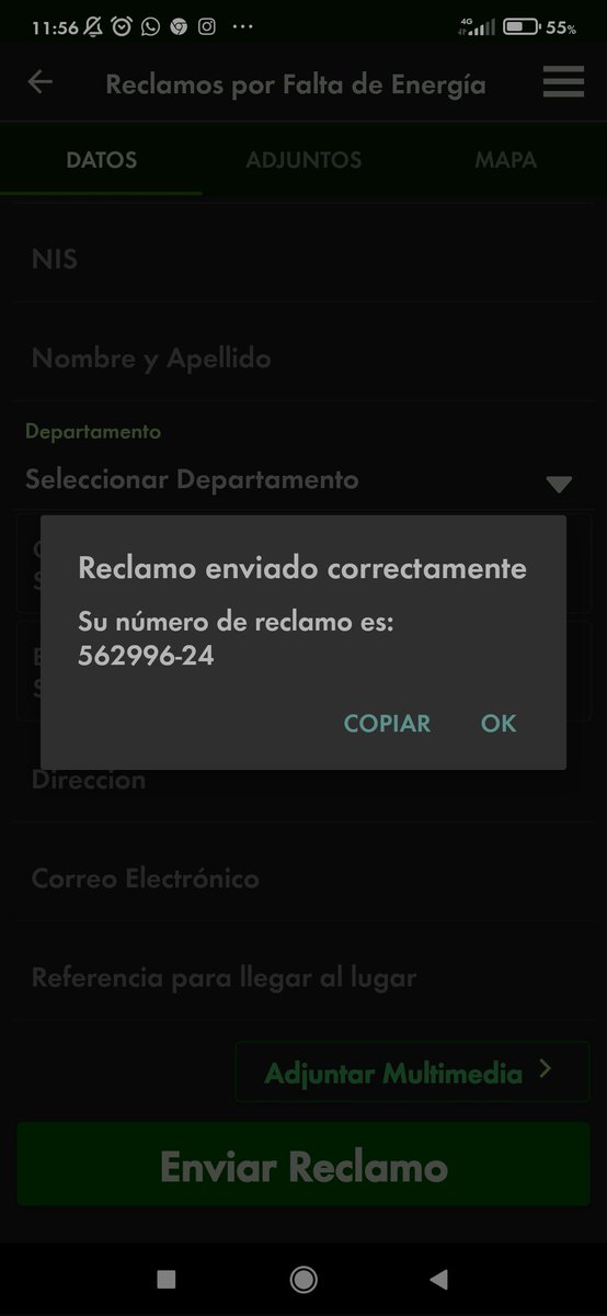 Sael68's tweet photo. @ANDEOficial favor responder a los reclamos actuales. https://t.co/wL2CYjdX5X
