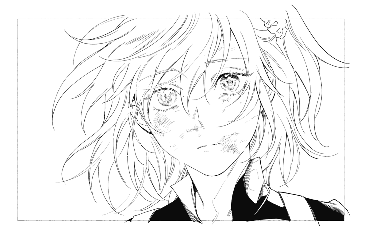 ricacz's tweet photo. このあたりの線が自分でもすき https://t.co/A8R81nDqAI