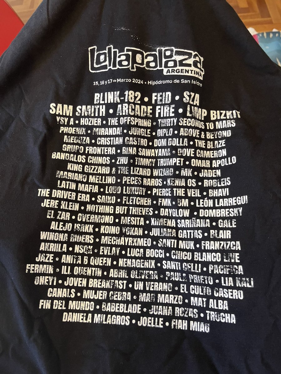 El merch del <a href="/lollapaloozaar/">Lollapalooza Argentina</a> con <a href="/elcultocasero/">El Culto Casero</a> presente 😬🖤