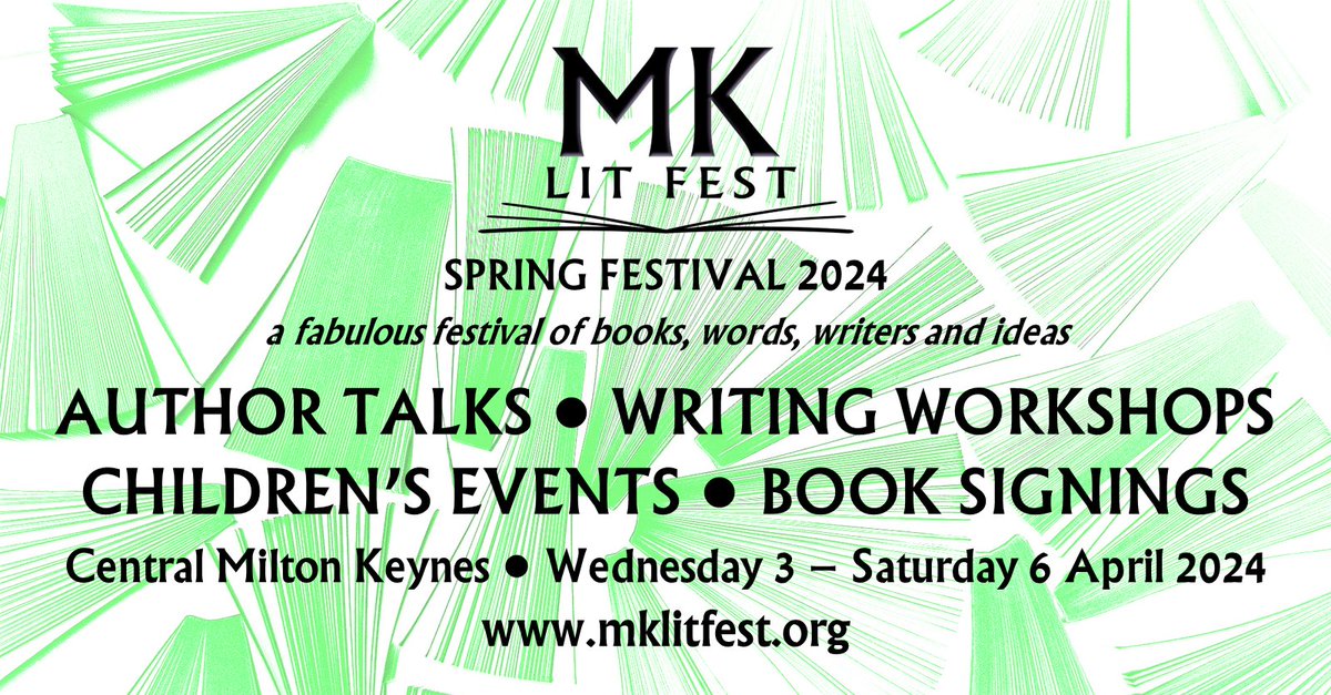 MKlitfest's tweet photo. For #readersoftwitter who like to look authors in the eye: our April Festival includes @RussInCheshire @ProfDavidWilson @natalieben @OU_Literature @kelechnekoff @HayesDias @AlexFKoya @Joelarcanjo @Pollytoynbee #nicolashamilton + more! Book: https://t.co/j2YGanSIuA
#miltonkeynes https://t.co/PqAR87082S