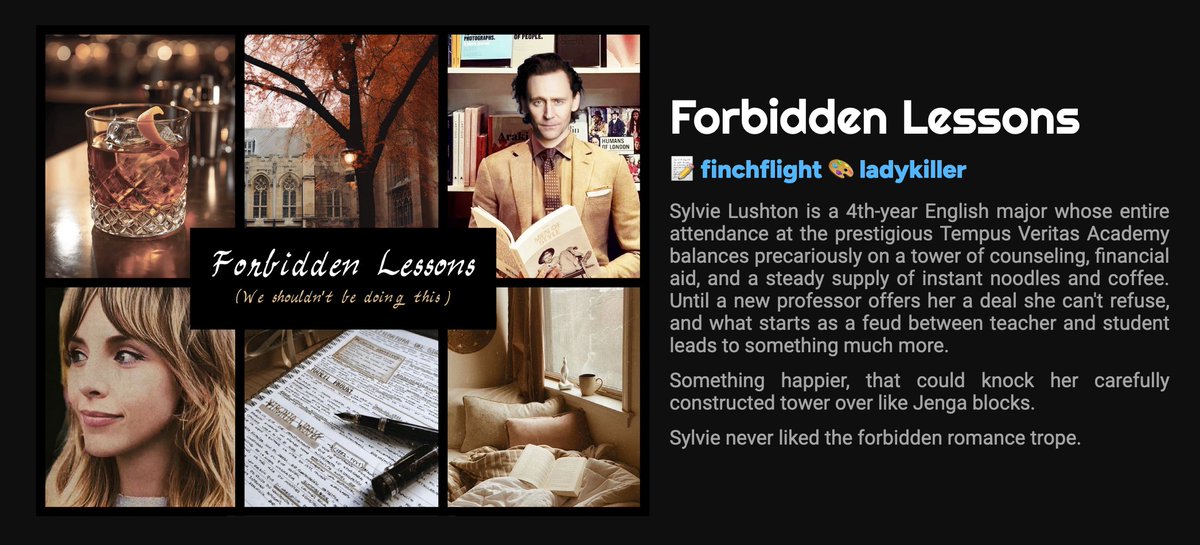 The first #Sylki AU Big Bang sneak peek!  

「Forbidden Lessons」 by Finchflight and LadyKiller  

  #sylkiAUbigbang