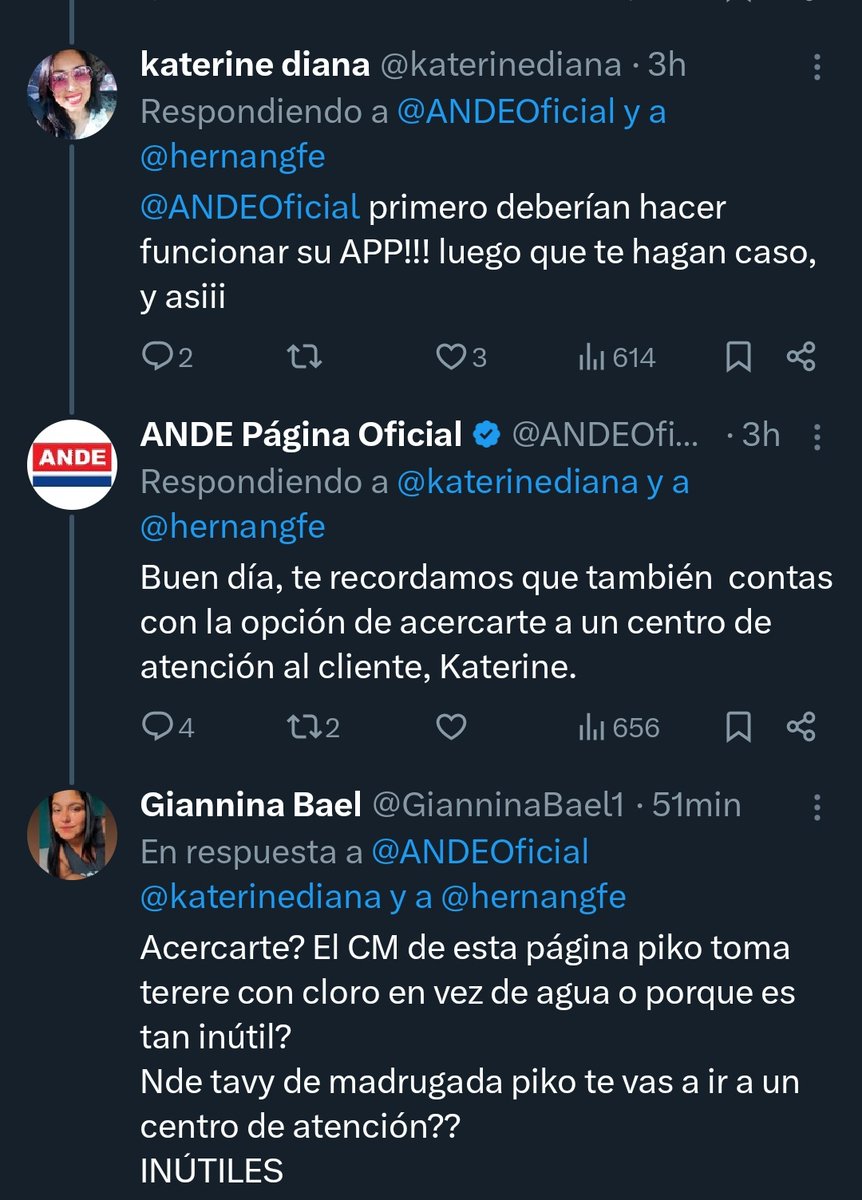 aisman6's tweet photo. ¡ASÍ YA NO SE PUEDE VIVIR! @ANDEOficial 

Hola @SantiPenap esto es inviable. Está afectando el trabajo de la gente, la comida, a la gente mayor,  los enfermos. https://t.co/X1biEAqhOk