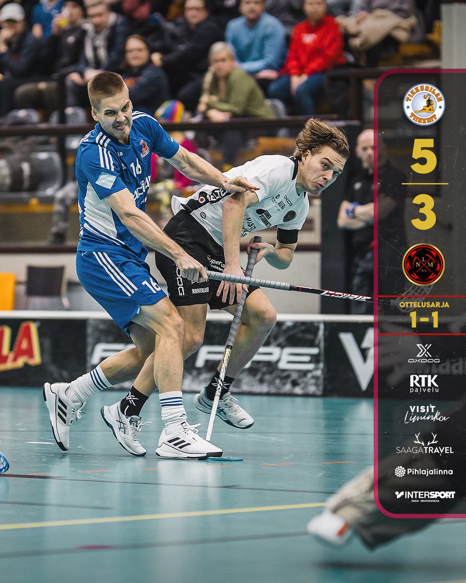 Tänään oli vaikeampaa maalinteon kanssa. ☹️

Otteluvoittojen metsästys jatkuu keskiviikkona klo 18:30 kotikaukalossa.

#niittarit #inssidivari #oxdog #salibandy #visitliminka