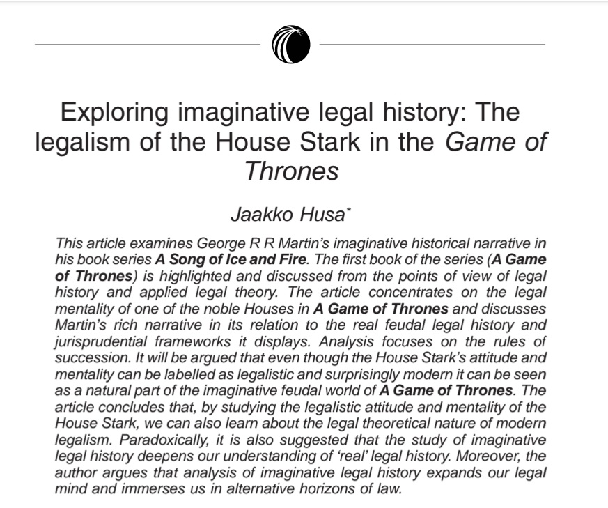 Do you still remember Game of Thrones? My cv does not allow me to forget... 😬 papers.ssrn.com/sol3/papers.cf…
