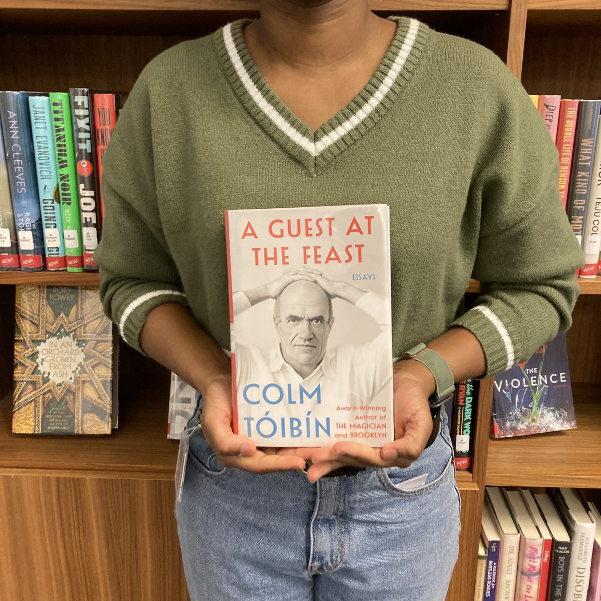 Happy St Patrick's Day! 💚🤍🧡

To celebrate, we're highlighting some well-loved Irish works, all available for check-out in the Library ⤵️