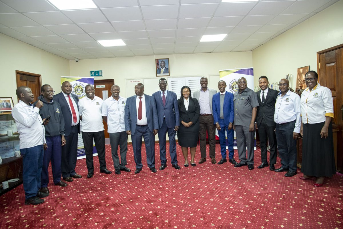 NEWKNUT's tweet photo. Friday 15th March 2024, we had a very mutual engagement with the TSC-KE on the ongoing process of amending their 2012 Act. 
Happy to report that most of our proposals on behalf of the teachers of Kenya were taken by the technical committee. https://t.co/SRaxXzOa04