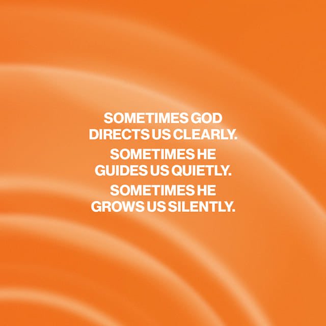 seariots's tweet photo. Sometimes God directs us clearly. Sometimes He guides us quietly. Sometimes He grows us silently. #lifechurch https://t.co/bB81xPdMs1 https://t.co/xE2T6x4dhA