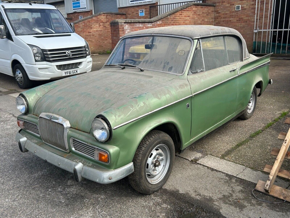 BarnFindsUK's tweet image. Ad:  1964 Sunbeam Rapier - "has been in dry storage for over forty years"
On eBay here --&amp;gt;&amp;gt; ow.ly/xBqR50QVagG

 #ClassicCarForSale #SunbeamRapier #ClassicCarAuction #CarRestoration #ClassicCarEnthusiast #CarCollectors