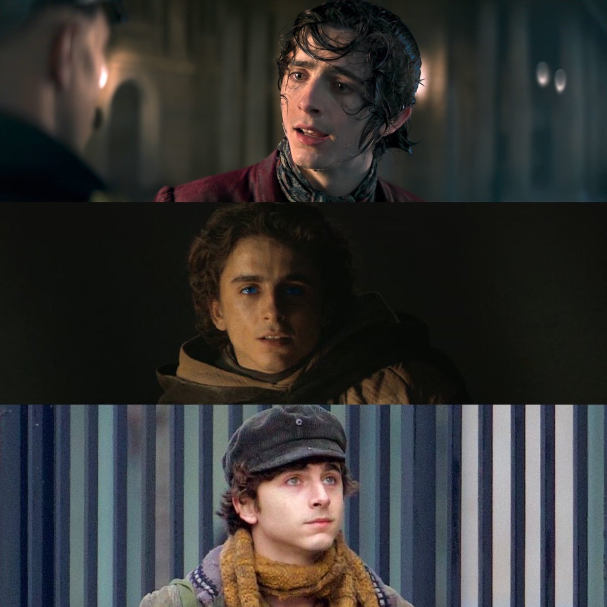 Timothée Chalamet’s range: