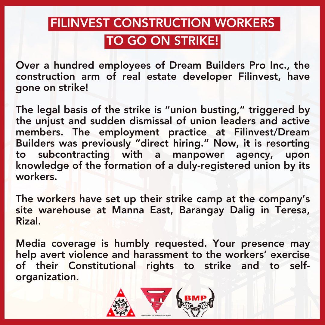 Bukluran ng Manggagawang Pilipino tweet media