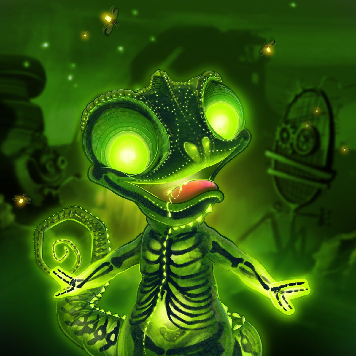 handsomebstrd's tweet photo. Happy Saint Patrick’s Day from the #GreenDotnation #AIOW 🦎🍀🟢 https://t.co/wCdzvUhgYQ