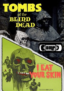 ajl__66's tweet photo. Looking forward to this double feature in may from DMP ☥💀☥ #TombsOfTheBlindDead #IEatYourSkin #DMP #DoubleFeature https://t.co/1qCQv1gvix
