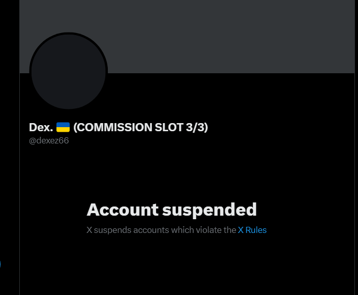 dexanimator's tweet photo. my main acc is temporary suspended, I hope I can get it back.
someone reported my joke-answer to @MSEWasStolen.
whoever that was, don't do anything without knowing details next time. https://t.co/wfHnFFkJlY