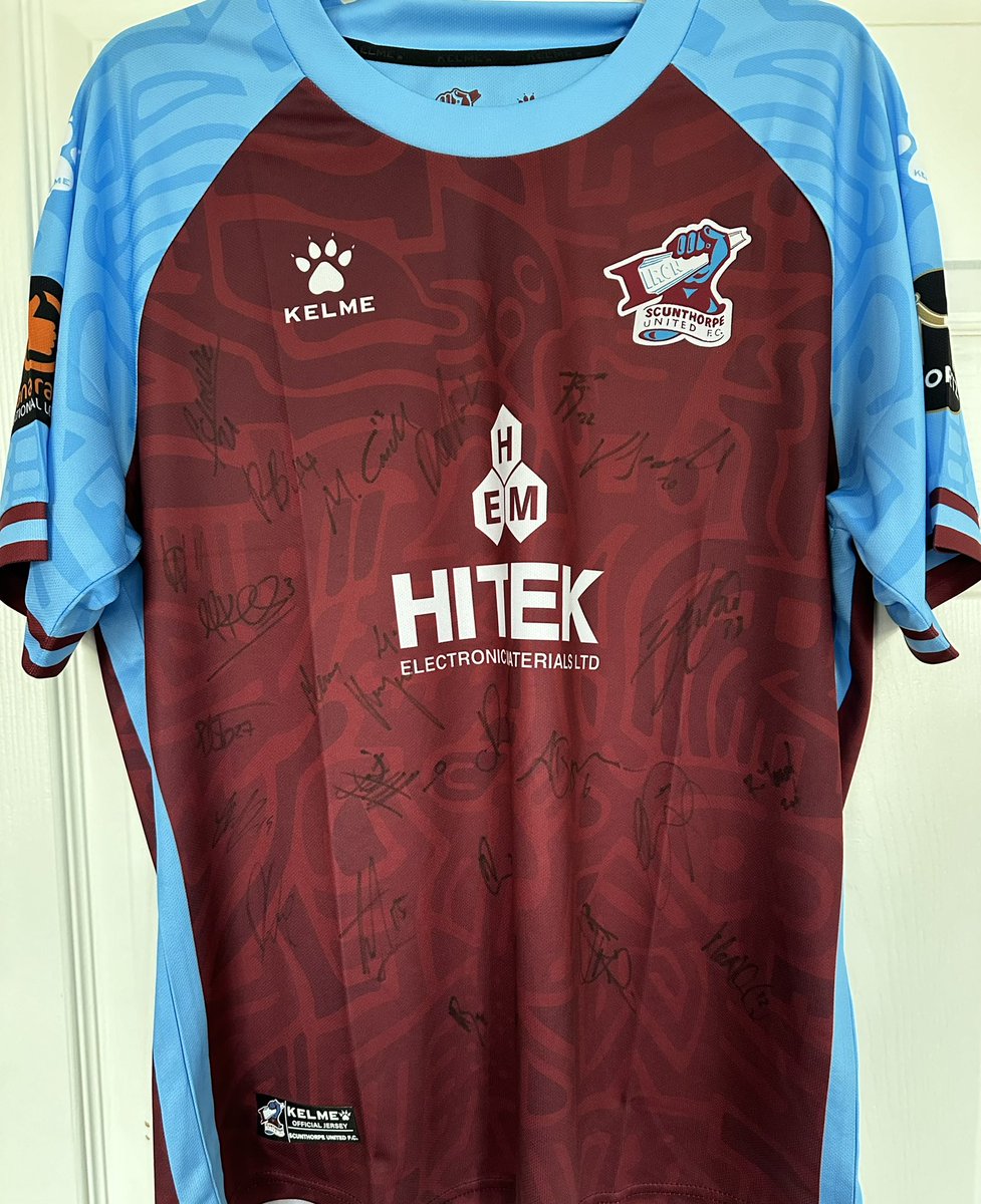 Ironawaydays (@ironawaydays) on Twitter photo ๐จ๐จGIVEAWAY TIME ๐จ๐จ
As <a href="/SUFCOfficial/">Scunthor(P)e United FC</a> won yesterday I am giving away this season's home shirt, signed by the team. If you want to be in with a chance of winning you need to:
1. Like this tweet
2. Retweet this tweet
3. Follow this account
4. Comment your player of the season ๐จ๐จGIVEAWAY TIME ๐จ๐จ
As <a href="/SUFCOfficial/">Scunthor(P)e United FC</a> won yesterday I am giving away this season's home shirt, signed by the team. If you want to be in with a chance of winning you need to:
1. Like this tweet
2. Retweet this tweet
3. Follow this account
4. Comment your player of the season