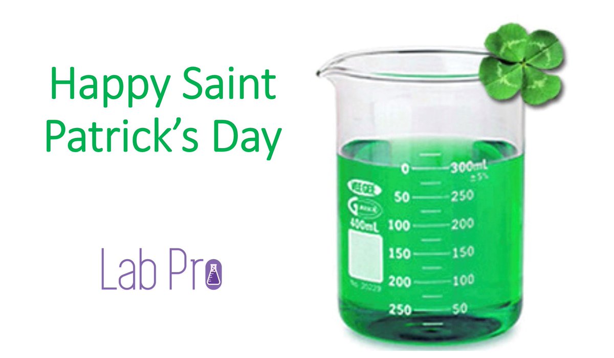 LabProInc's tweet image. 🍀 Happy Saint Patrick&apos;s Day from Lab Pro! 🍀
At Lab Pro, we&apos;re celebrating the spirit of innovation and luck in all our lab endeavors. Wishing you a day filled with prosperity and success in your scientific pursuits! #SaintPatricksDay2024  #LabPro