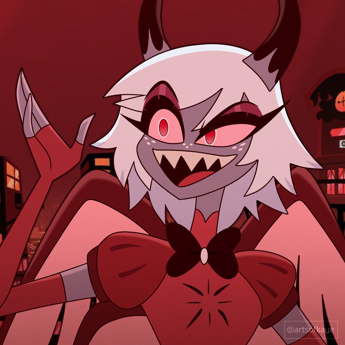 artsofkaye's tweet photo. Fallen Emily 👼 
#HazbinHotel #HazbinHotelEmily https://t.co/4ptmUB5h0C