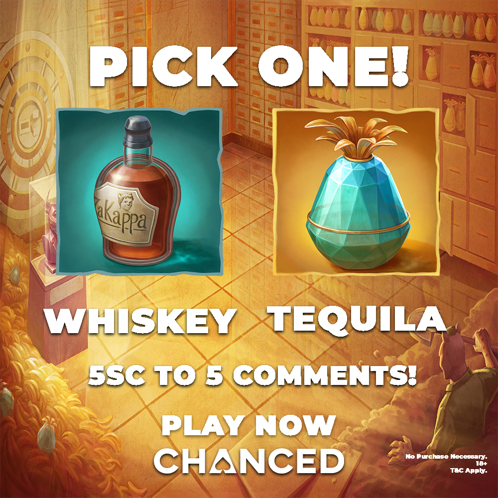 RealChanced's tweet photo. 🍺 Giveaway Time 🍺

Winners: 5
Prize: 5SC

Rules:
1. LIKE + RT this post! ✅
2. FOLLOW us on Twitter! 🌟
3. Comment which you would pick! (along with your chanced username) 🔥

GOOD LUCK! ❤️ https://t.co/dUk3FEYJeH